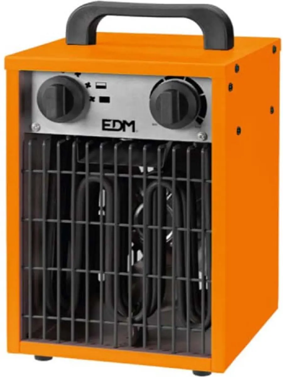 Eurom Industrial Heater 2000W - 2 Warmtestanden - Oranje - afbeelding 2 van 3