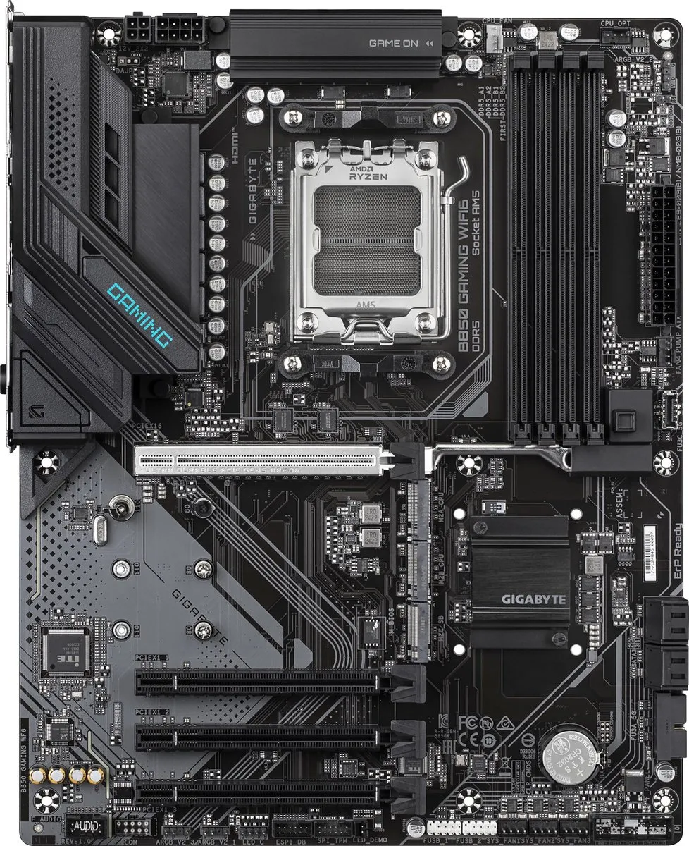 Gigabyte B850 Gaming WF6 ATX Moederbord - AM5