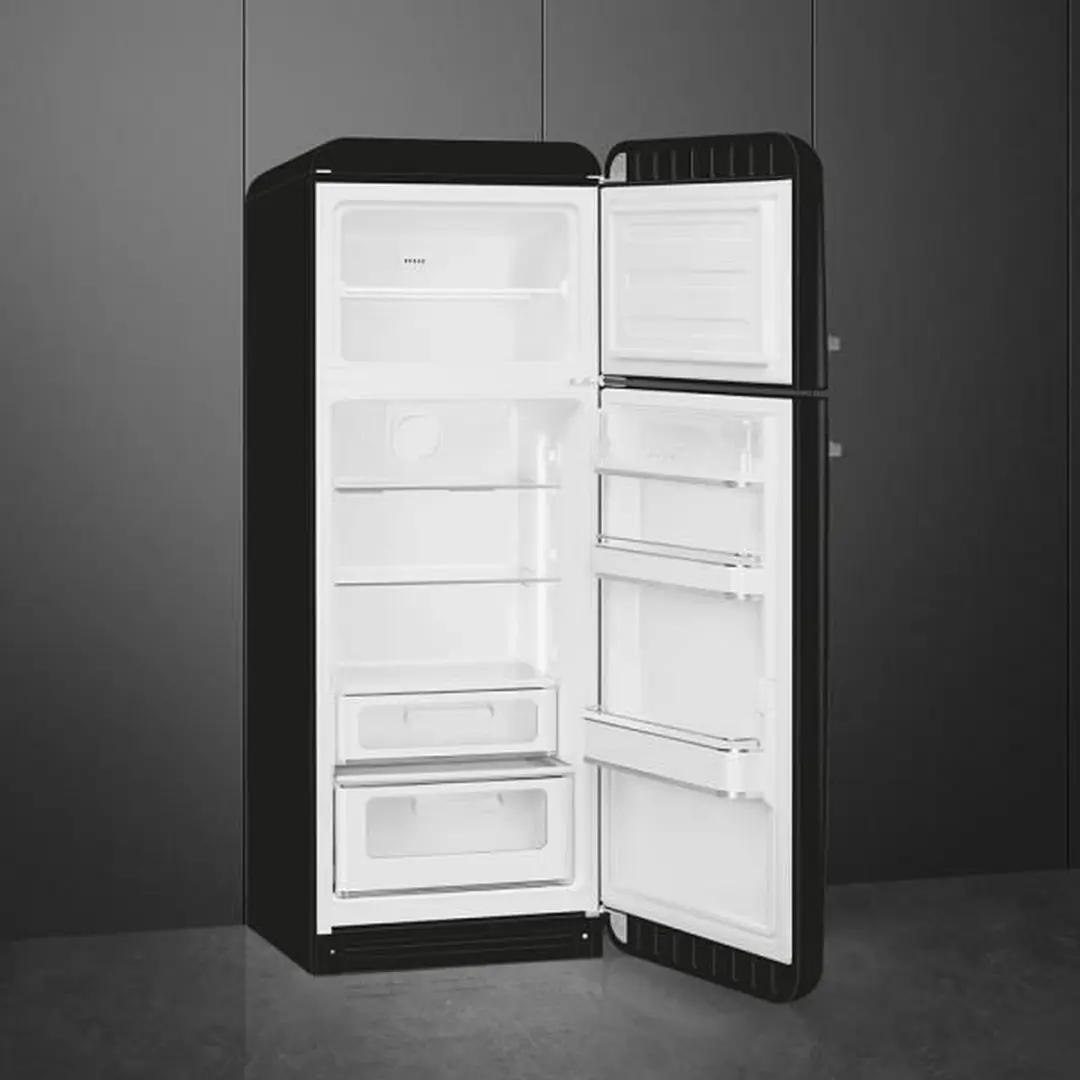 Smeg FAB30RBL5 Koel-Vriescombinatie - 294L - Zwart
