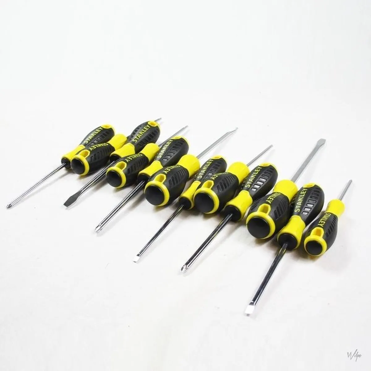 Stanley Schroevendraaierset STHT0-60212 - 12-delig - Zwart/Geel