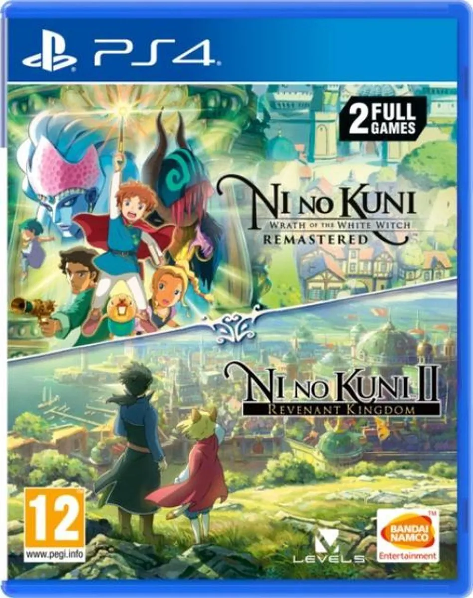 Bandai Namco Ni No Kuni Wrath of the White Witch Remastered + Revenant Kingdom