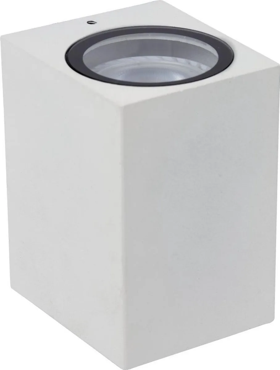 Lucide ZARO Wandspot GU10 IP44 - Wit