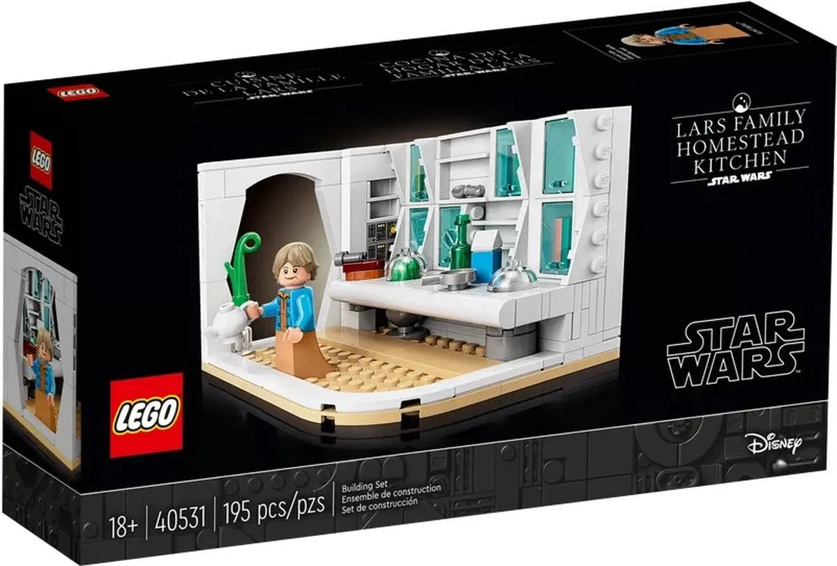 LEGO Star Wars Keuken van de Familie Lars 195 Stenen