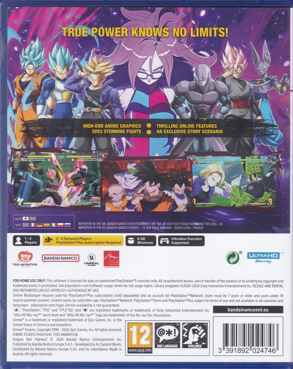 Dragon Ball FighterZ PS5