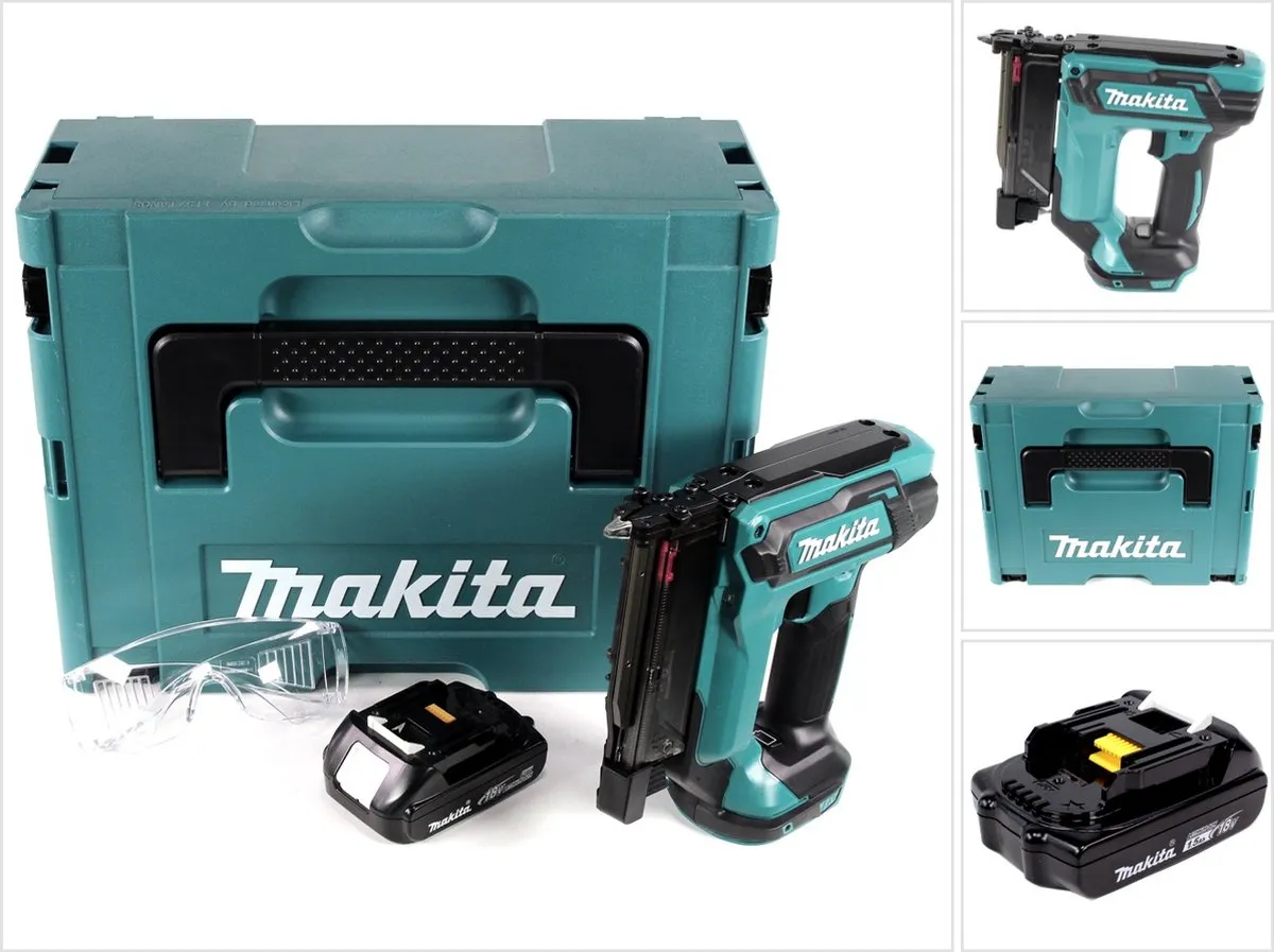 Makita DPT353Y1J Accu-spijkermachine 18V - 15-35mm - 1x 1,5Ah - afbeelding 6 van 6