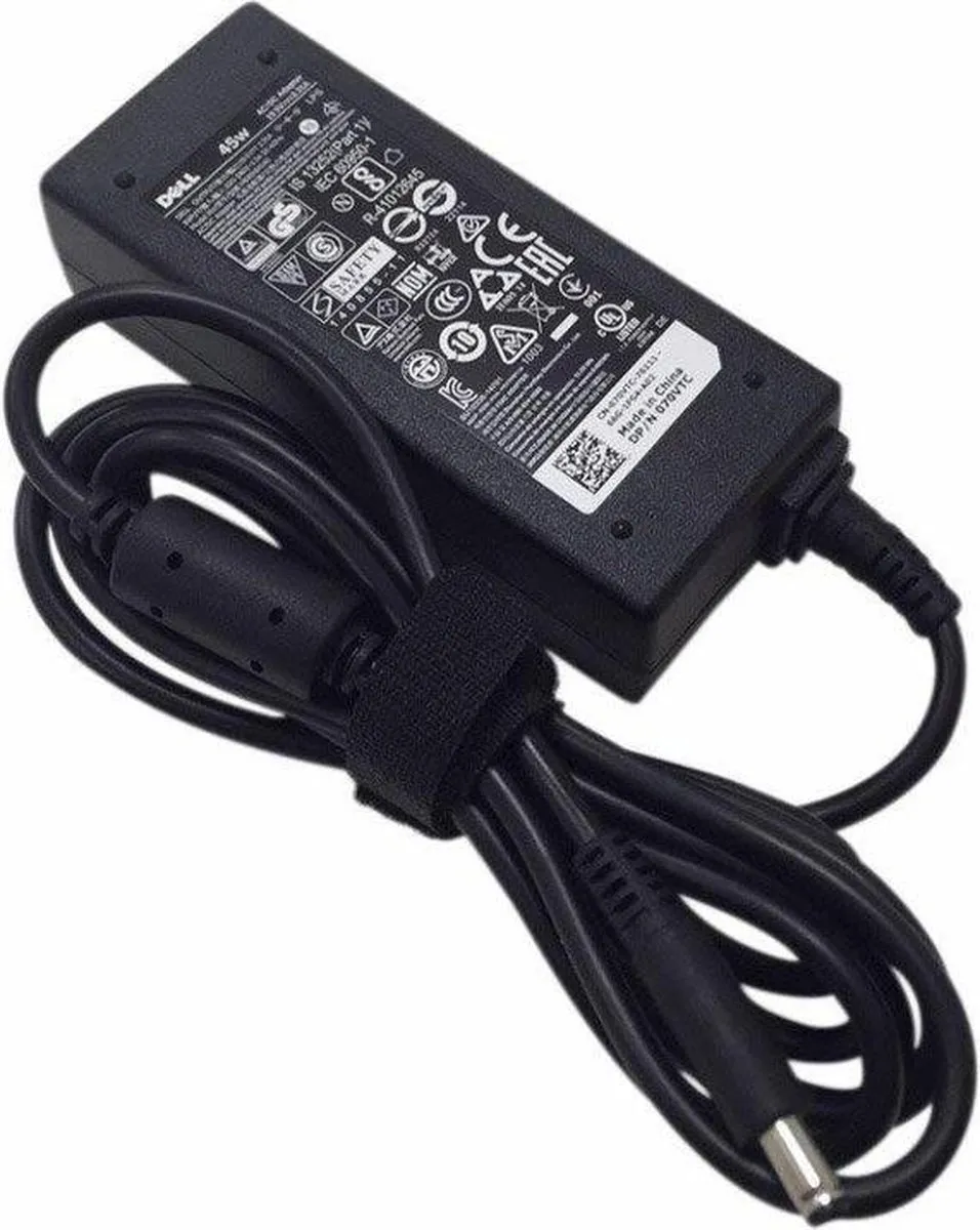 Dell 0285K Laptop Adapter 45W - Zwart