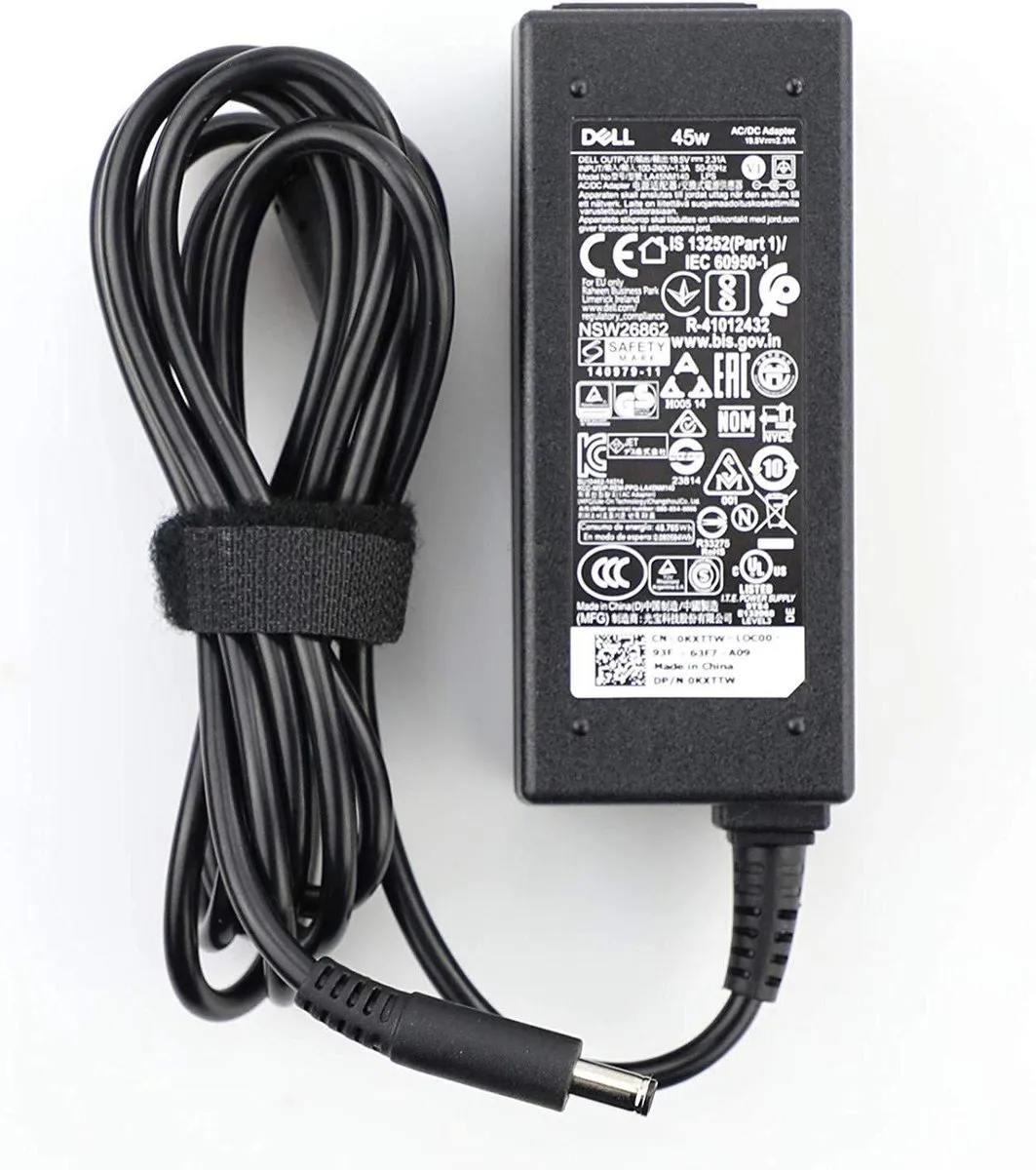 Dell 0285K Laptop Adapter 45W - Zwart