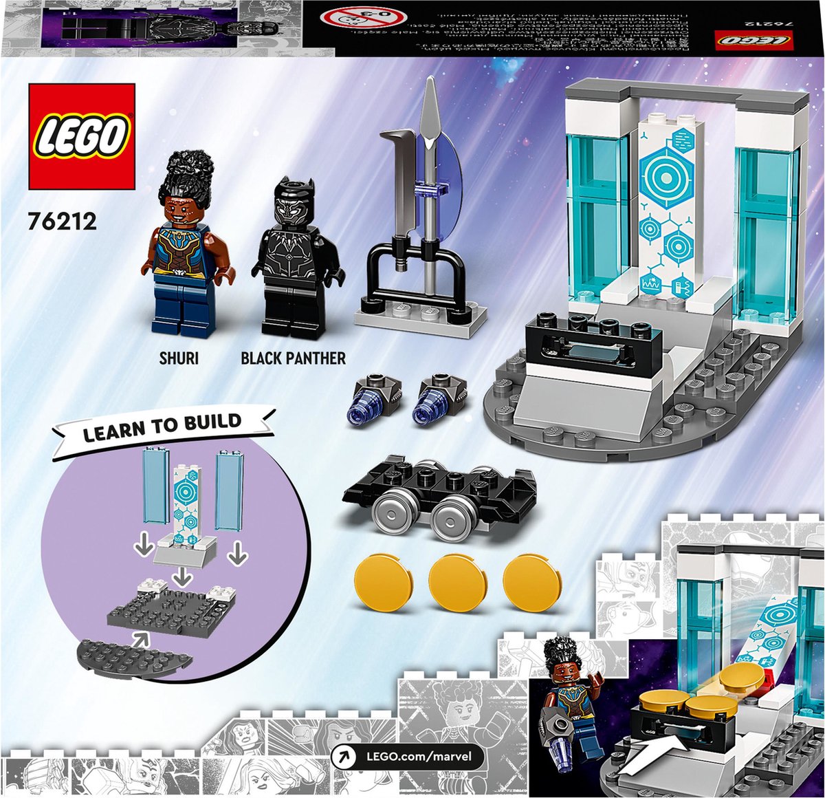 LEGO Marvel Black Panther - Shuri's Lab - 76212