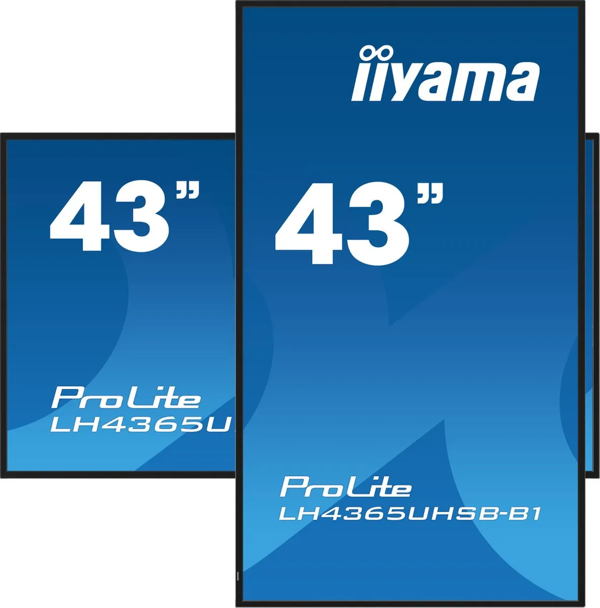 iiyama LH4365UHSB-B1 Beeldkrant 4K 108cm - Android 11 - Zwart - afbeelding 6 van 6