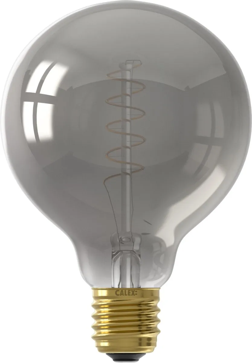 Calex Filament LED Lamp E27 Rookglas 4W - Dimbaar