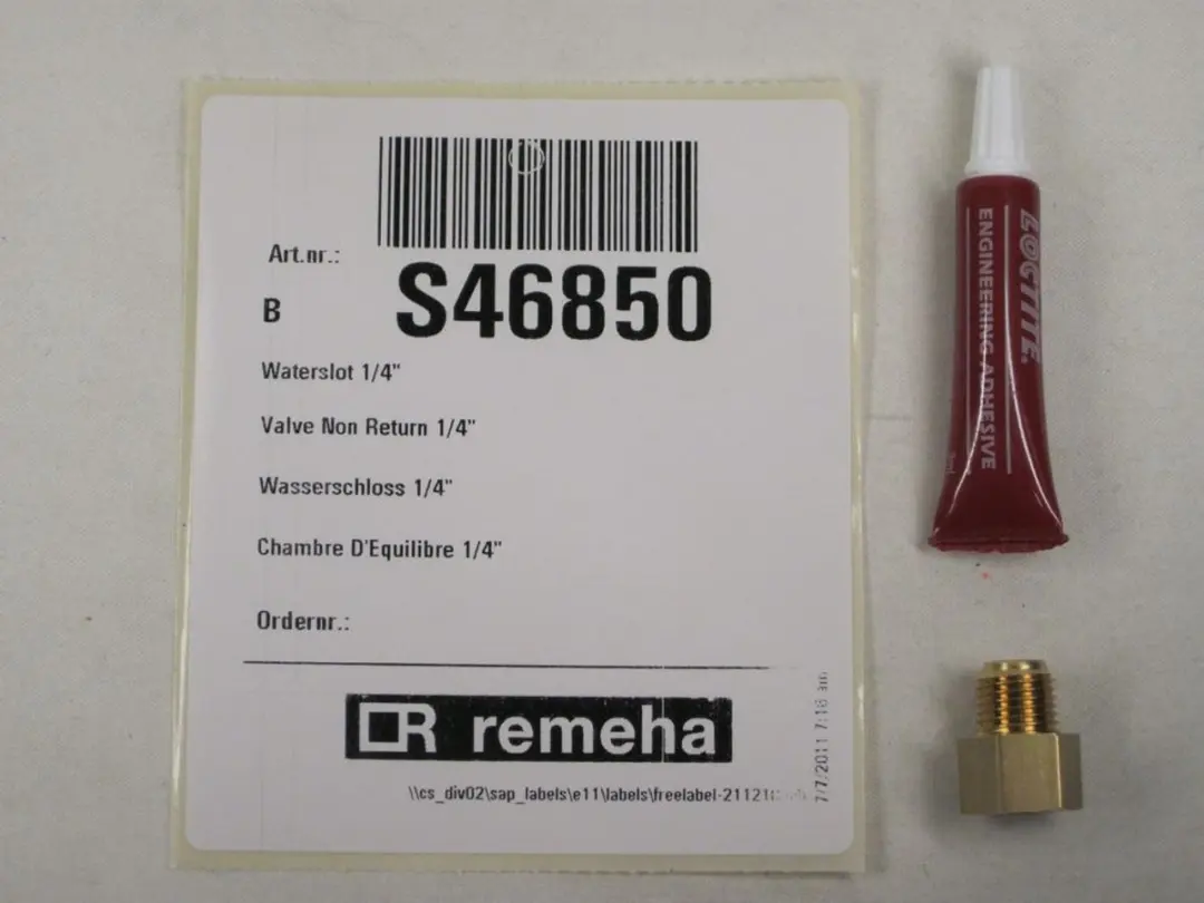 Remeha S46850 Manometerkoppeling 1/4