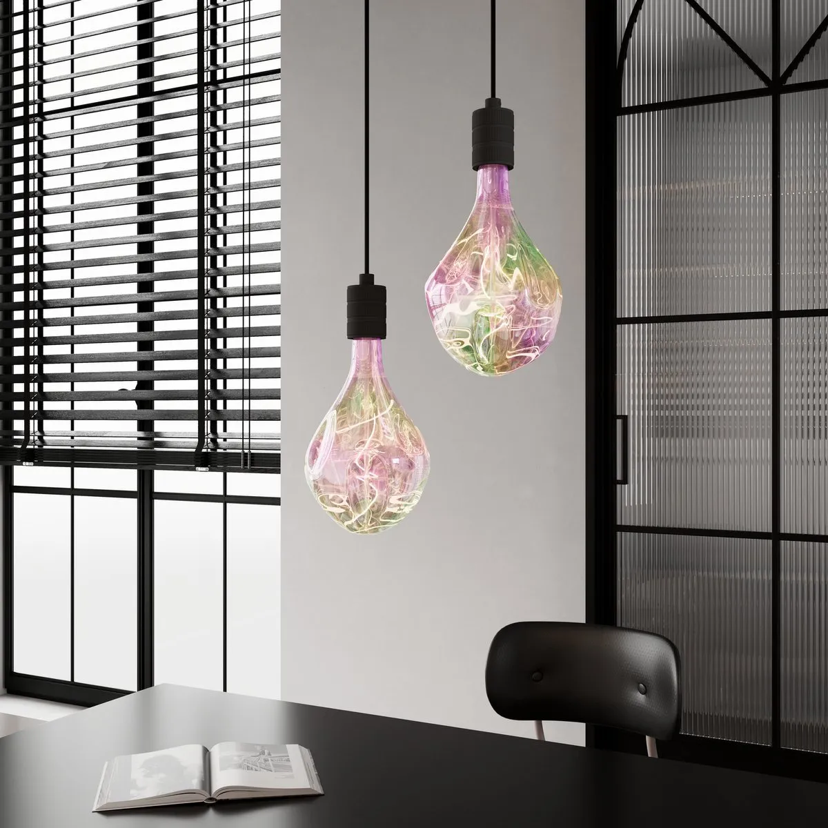 Calex Organic EVO XXL Rainbow LED Lamp 4W - Goudkleurig