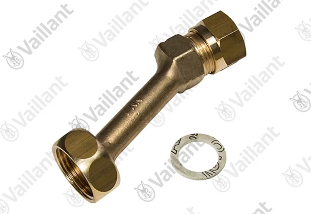 Vaillant Aansluitstuk WW VC 10+15+25+30 CS/1-5 R1 Wit