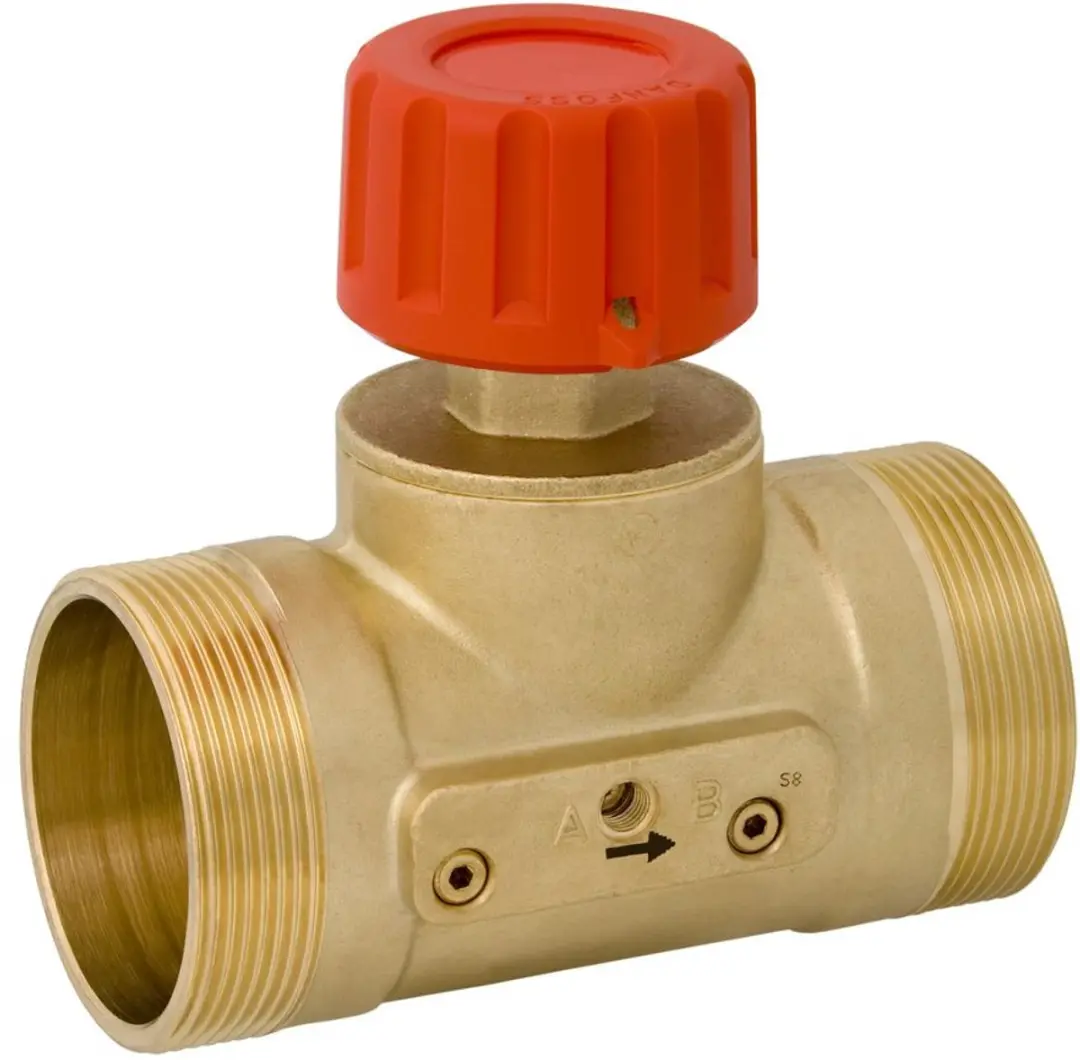 Danfoss ASV-M 40 Strengafsluitventiel G 1 3/4 Wit