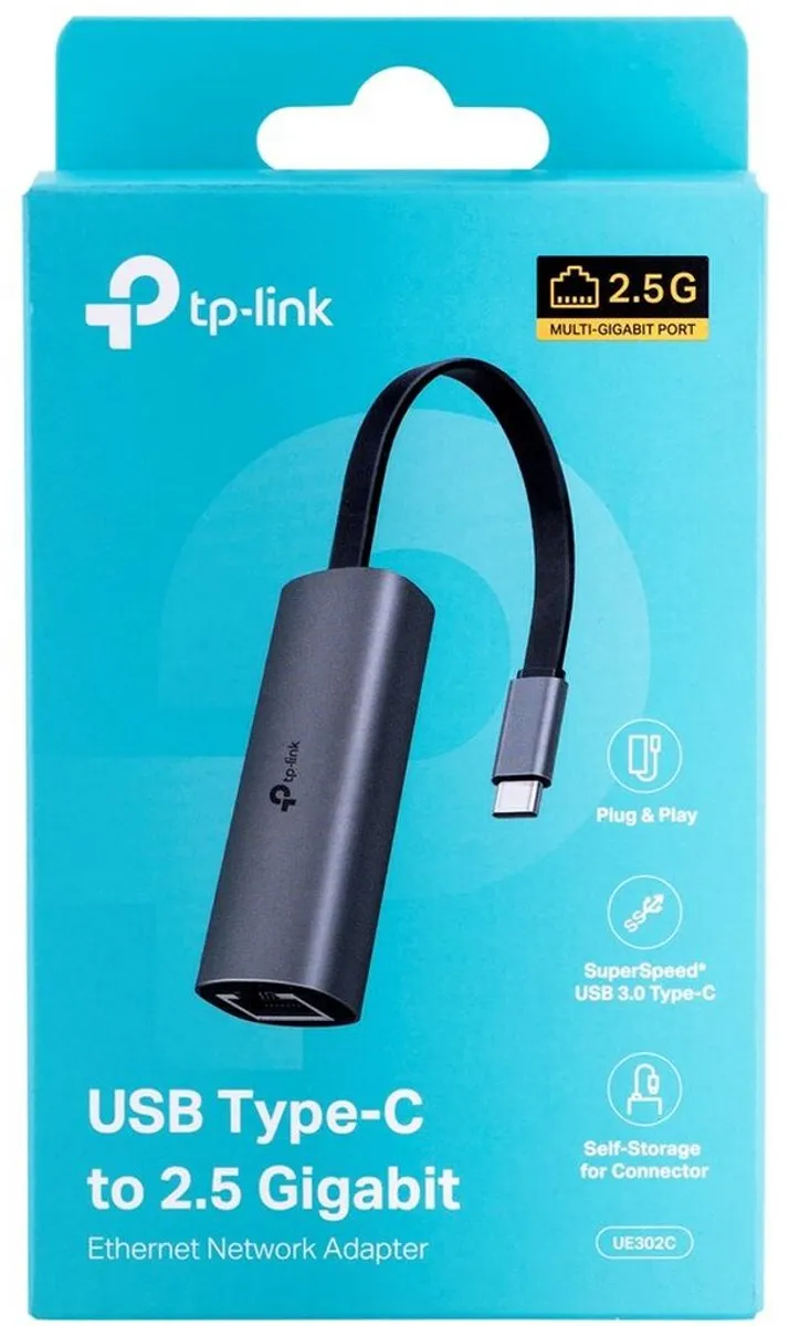TP-Link UE302C Netwerkadapter - Grijs