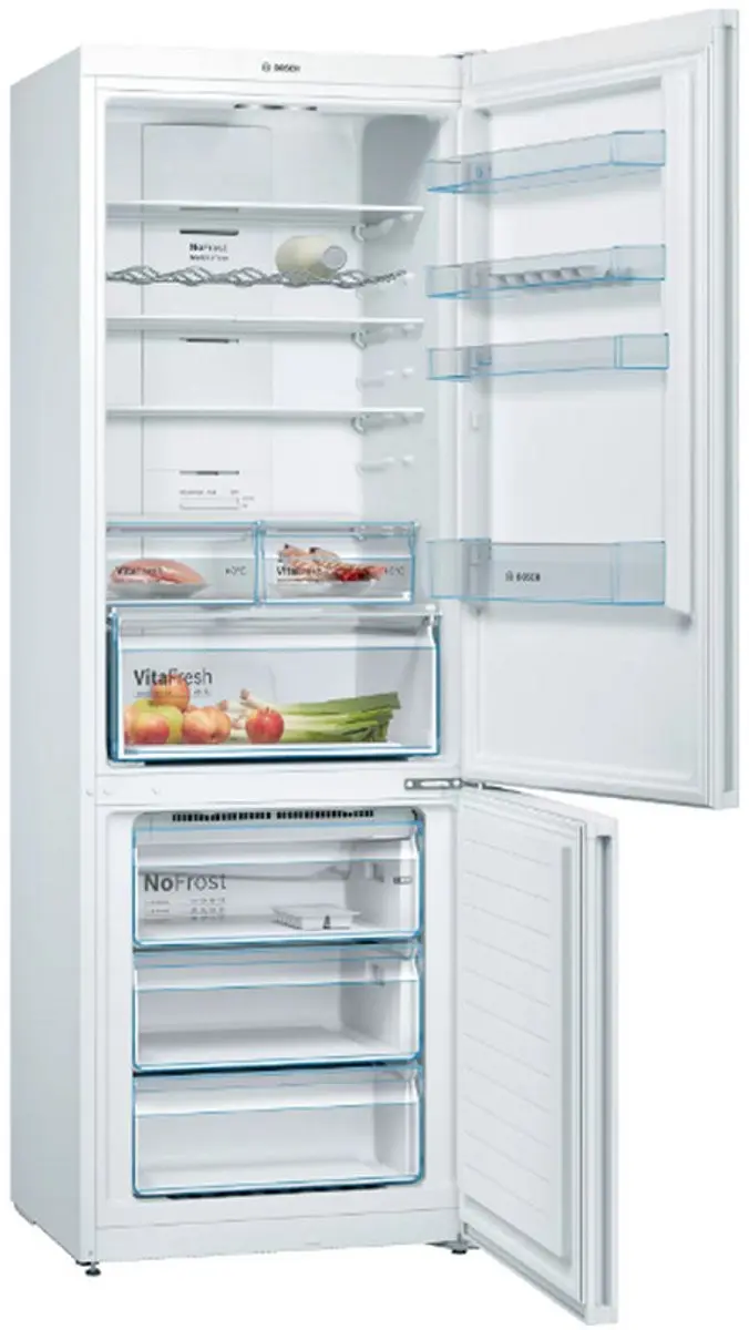 Bosch KGN49XWEA Koel-Vriescombinatie 466L - NoFrost - Wit - afbeelding 6 van 6