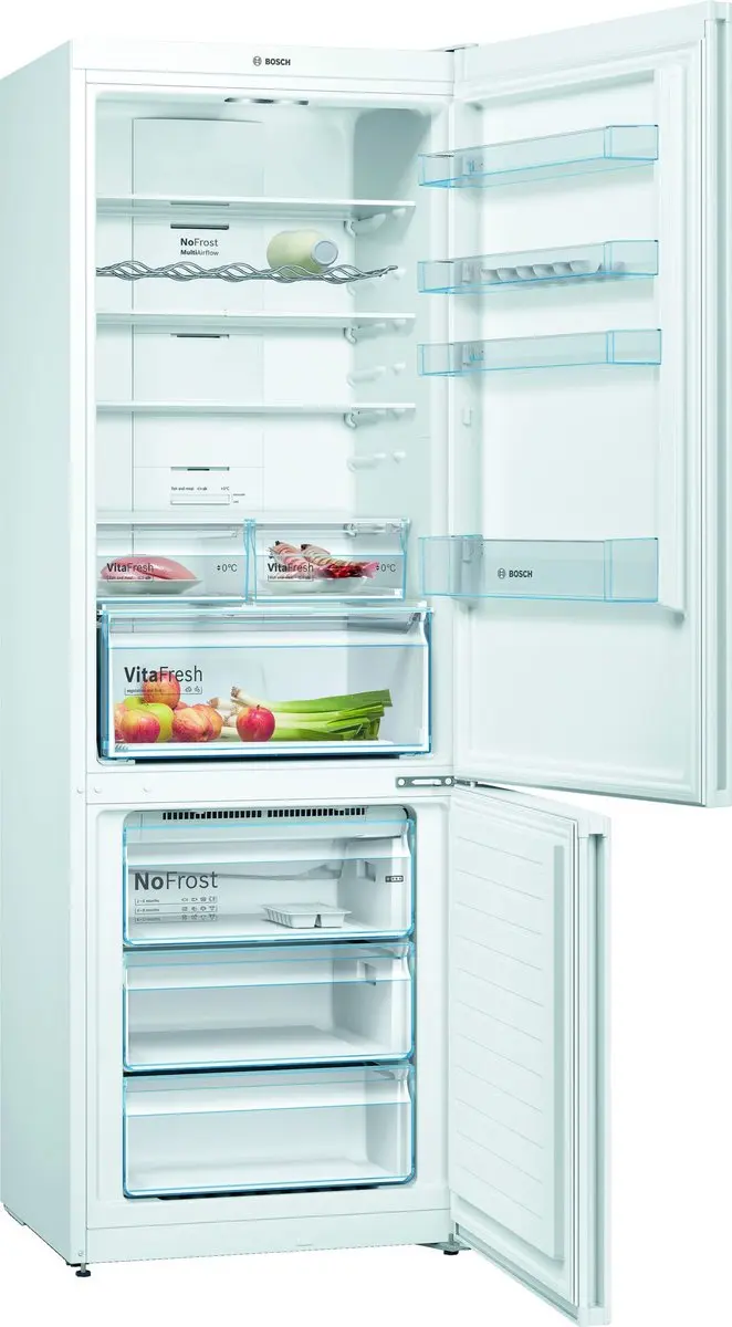 Bosch KGN49XWEA Koel-Vriescombinatie 466L - NoFrost - Wit