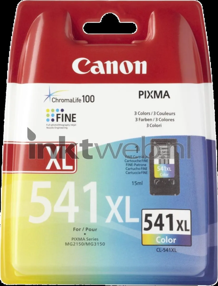 Canon CL-541XL Inktcartridge - 400 pagina's - Multi