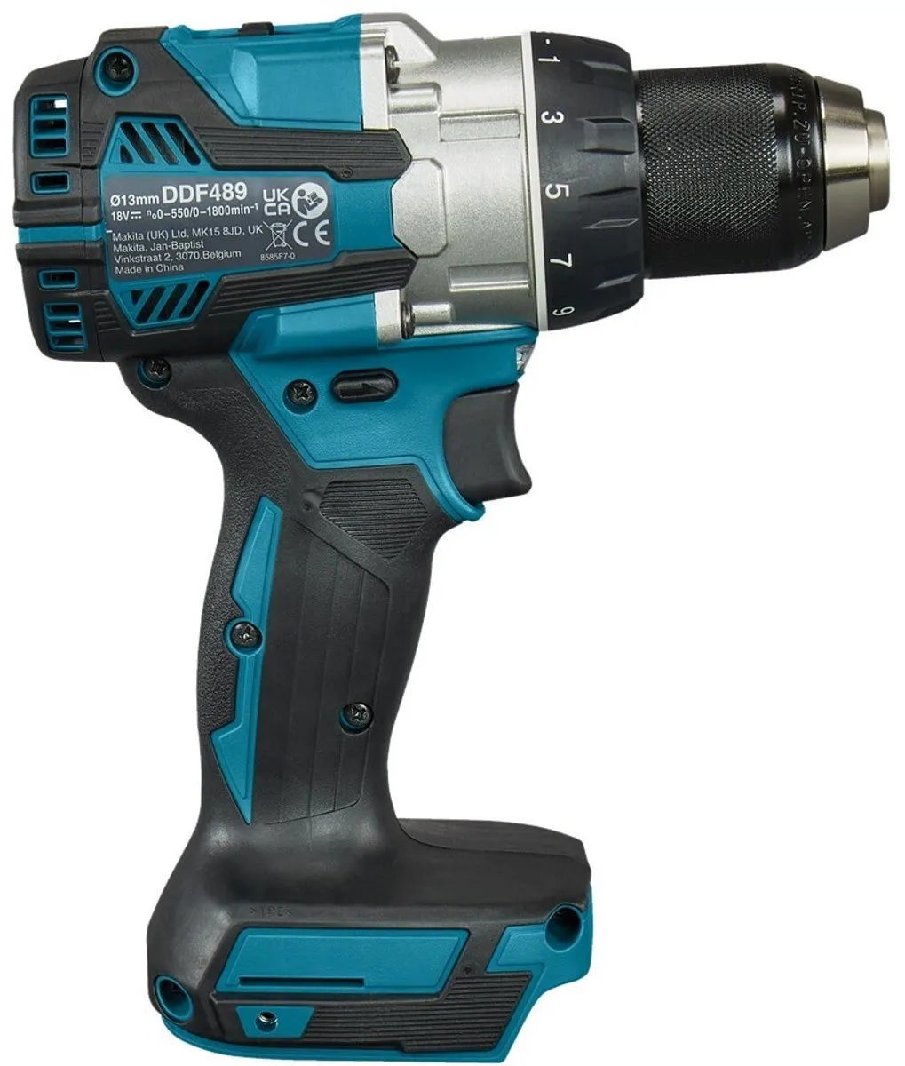 Makita DDF489Z Boormachine 18V - 21 Momentstanden