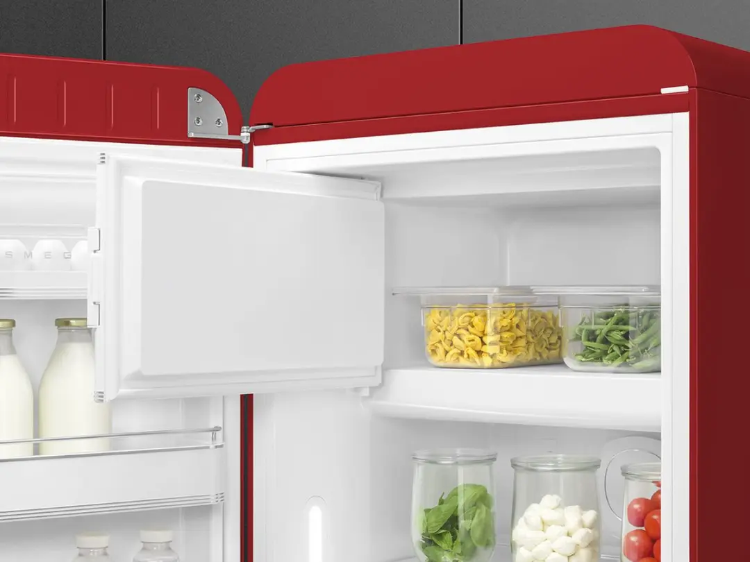 Smeg FAB28RRD5 Combi-koelkast - 270L - Rood