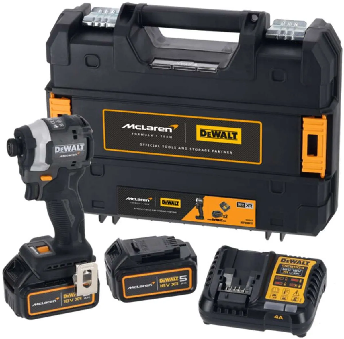 DeWalt DCD85MP2T Accu-boormachine 18V - 2x 5,0Ah - Klopfunctie