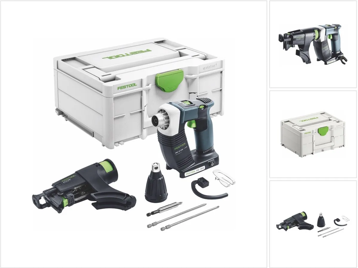 Festool DURADRIVE DWC 18-2500-Basic Bandschroefmachine 18V - 18Nm 55mm