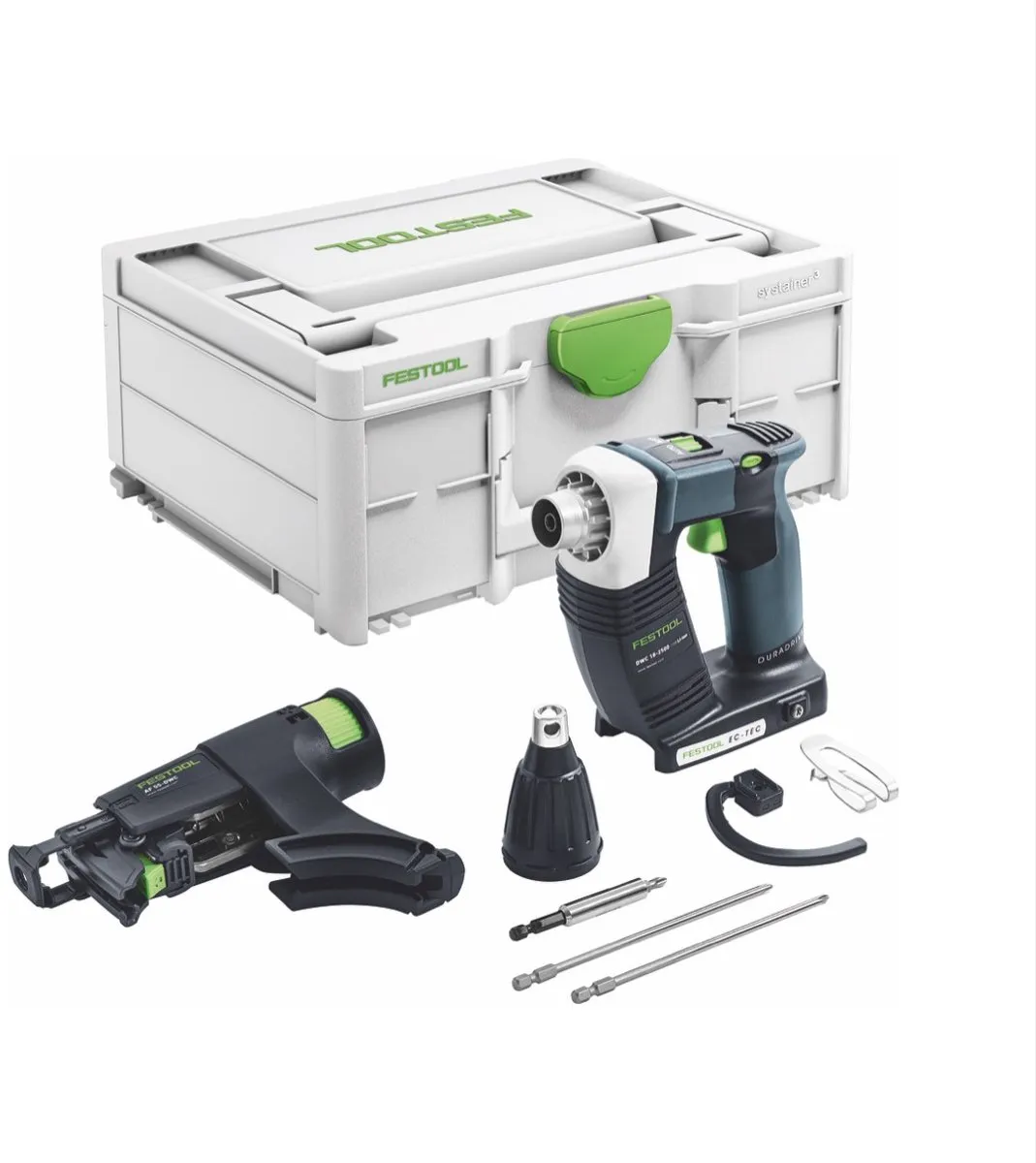 Festool DURADRIVE DWC 18-2500-Basic Bandschroefmachine 18V - 18Nm 55mm - afbeelding 6 van 6