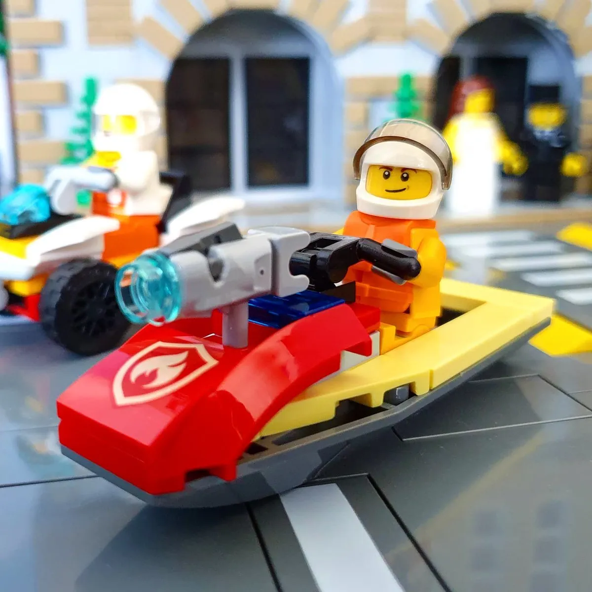 LEGO City Brandweer Waterscooter 30368 - 33 Stukken