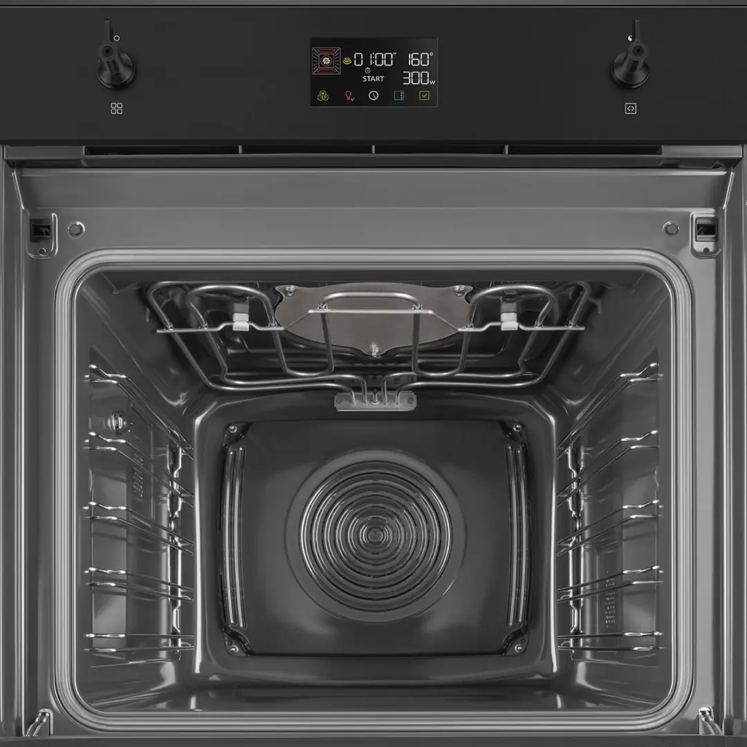 Smeg Classic SO6302M2N Combi-magnetron - Mat Zwart