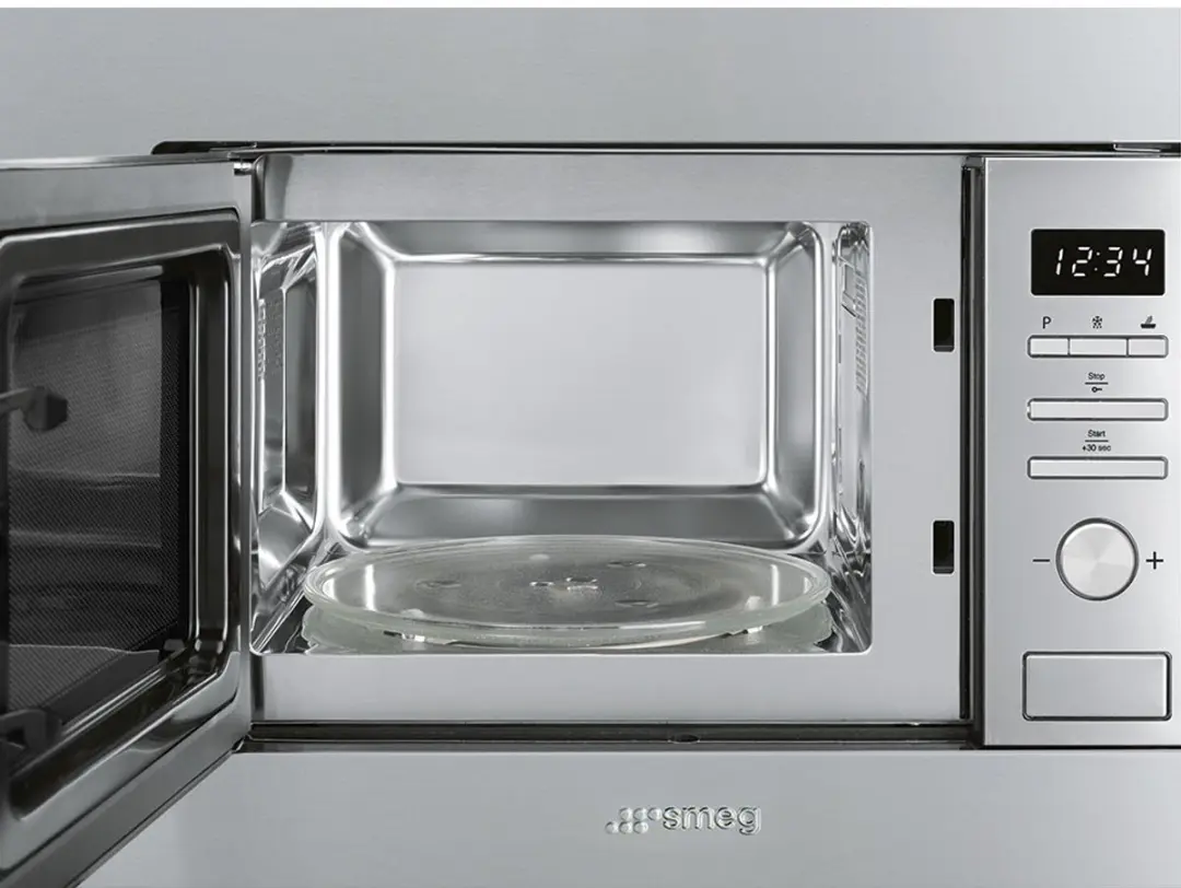 Smeg FMI020X Inbouw Magnetron met Grill - 800W - RVS