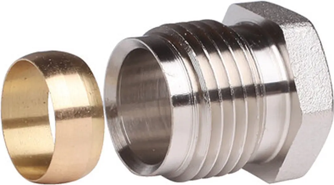 Danfoss Knelkoppeling RA 1/2" 15mm