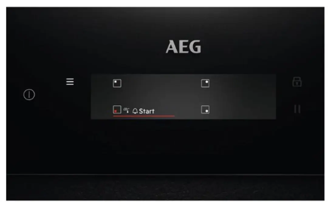 AEG IAE84851FB Inbouwinductiekookplaat 4 zones - Zwart