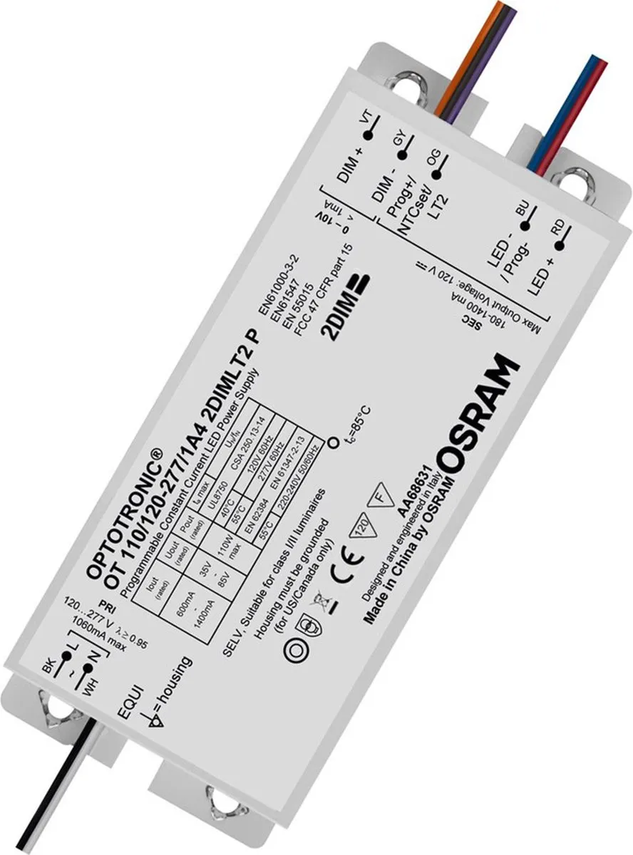 LEDVANCE Osram Optotronica LT5 LED Driver 1A4