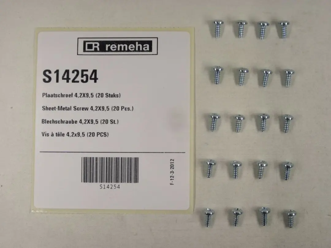 Remeha Plaatschroef 4,2x9,5