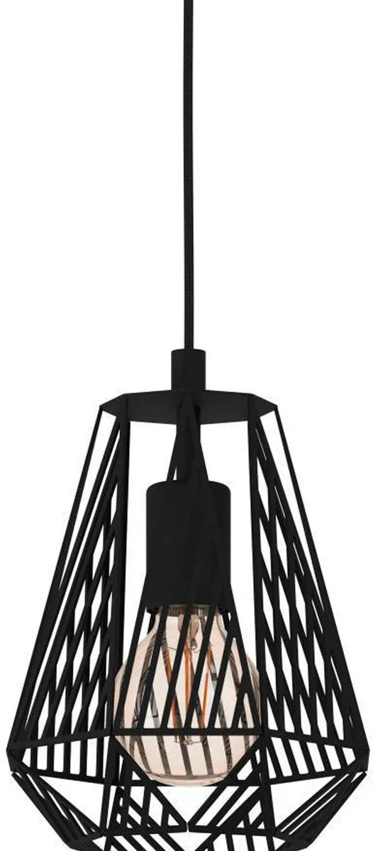 Eglo Stype Hanglamp E27 - 96cm - Zwart