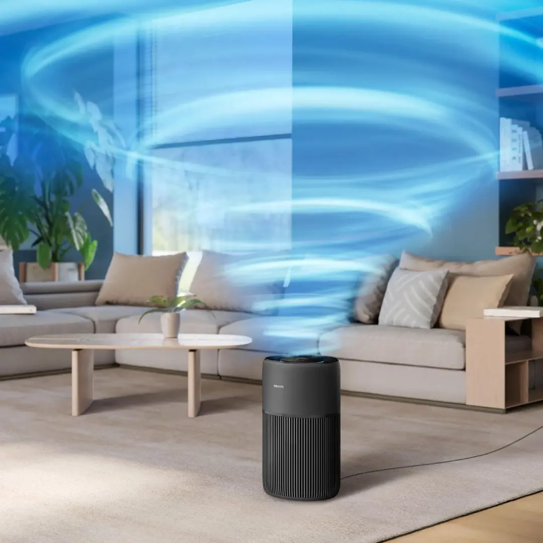 Philips PureProtect Quiet 2200 AC2221/13 Luchtbevochtiger - 28W - Grijs