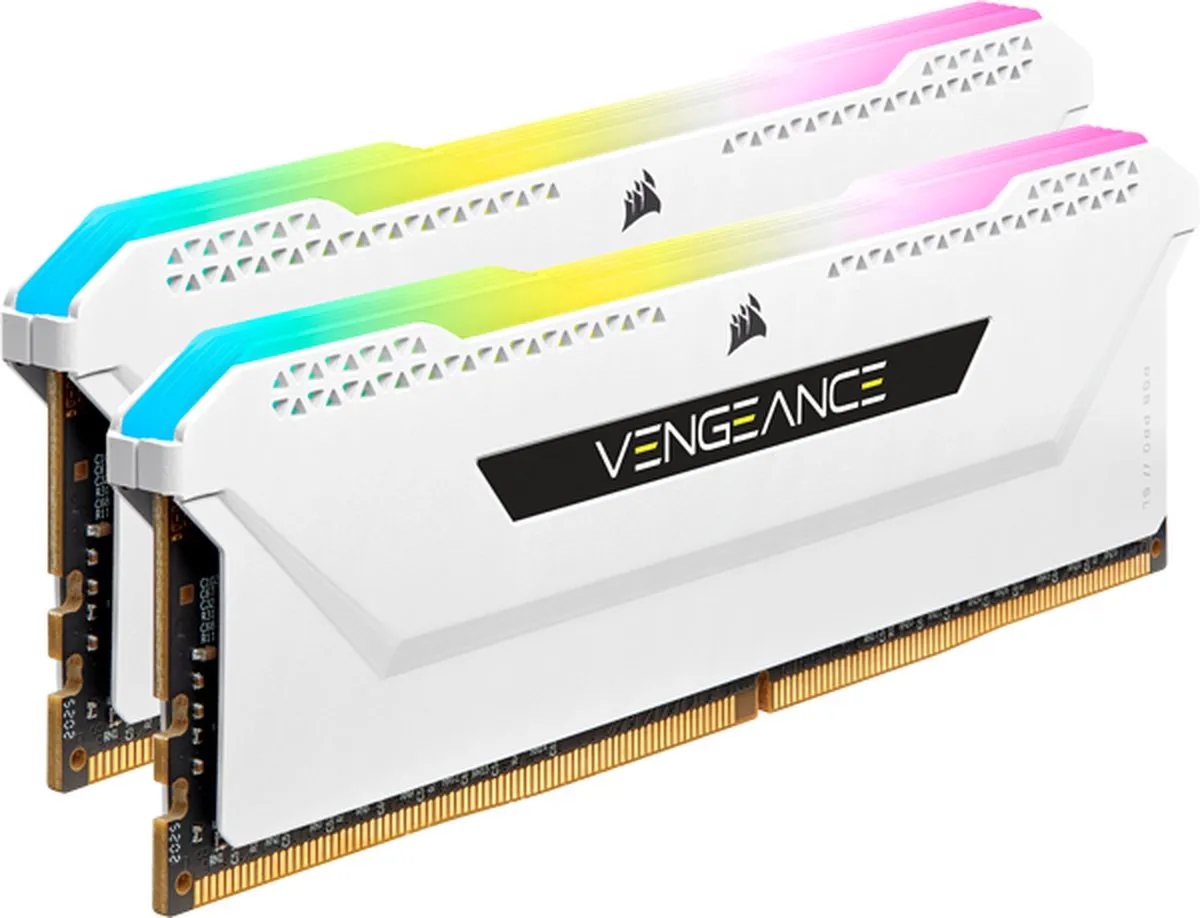 Corsair Vengeance LPX CMH16GX4M2E3200C16W DDR4 RAM - 16GB 3200MHz