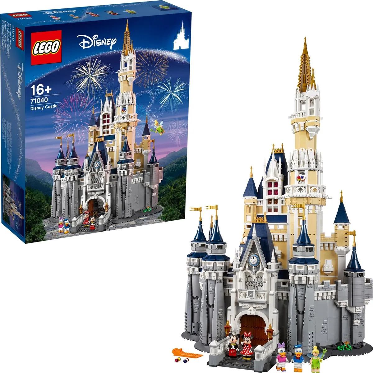 LEGO Disney Het Kasteel 71040 - 4080 Stenen - 5 Minifiguren - afbeelding 3 van 6