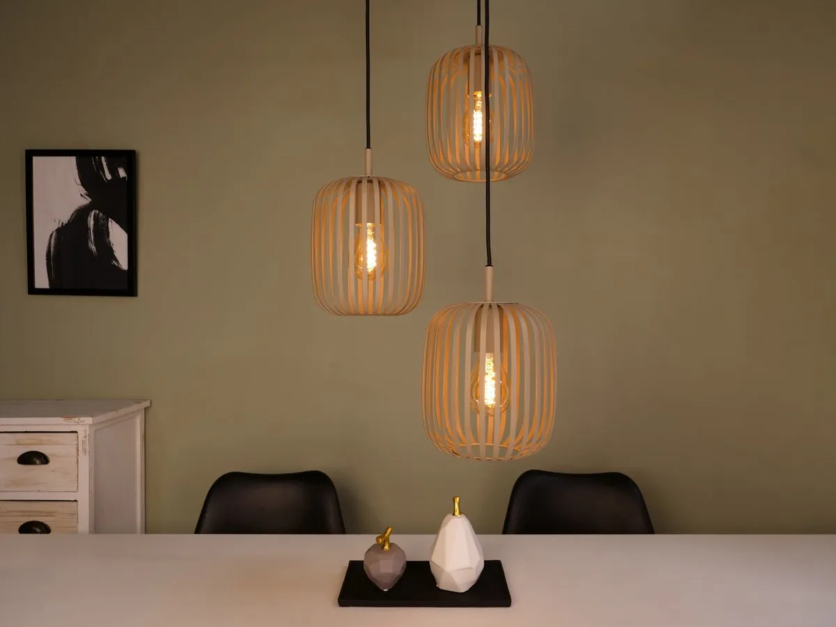 Eglo Romazzina Hanglamp Ø46cm - Zandkleur