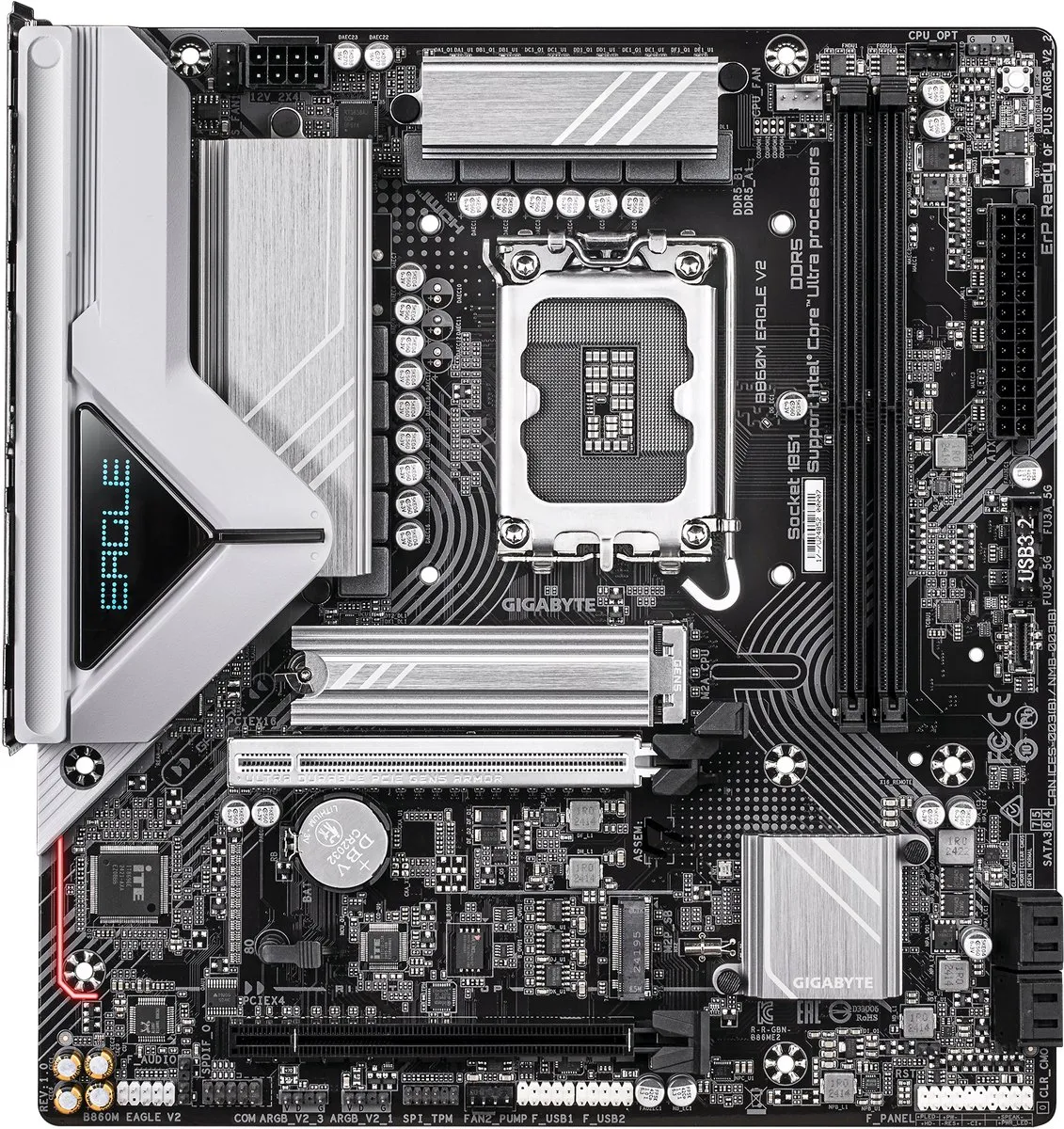 Gigabyte B860M EAGLE V2 Moederbord - Intel B860