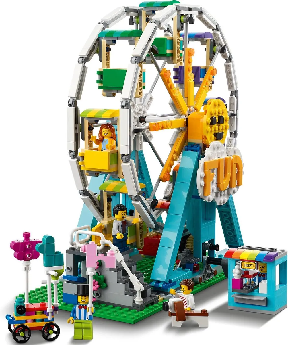 LEGO Creator 3-in-1 Reuzenrad 31119 - 1002 Stukken - afbeelding 6 van 6