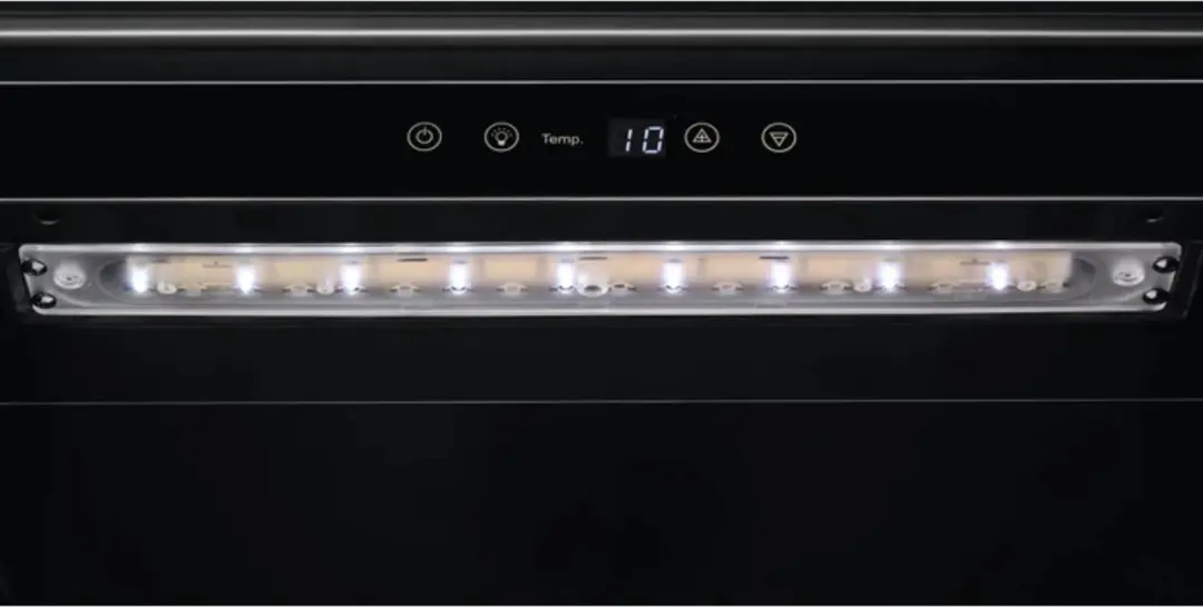 Electrolux ERW0673AOA Inbouw Wijnkoeler 20 Flessen - 58L - Zwart