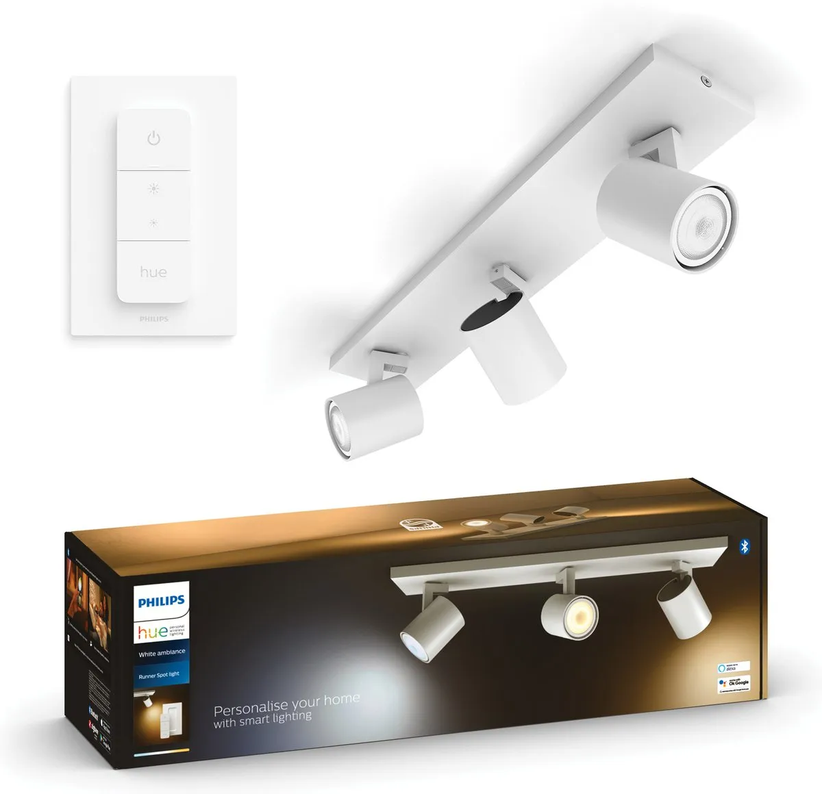 Philips Hue Runner Opbouwspot 3-spots