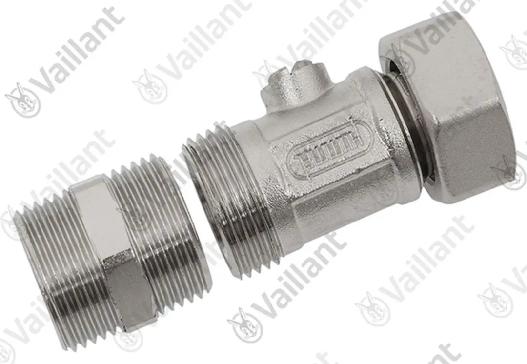 Vaillant Kogelkraan DN 15 VWF 58+88+118 Wit
