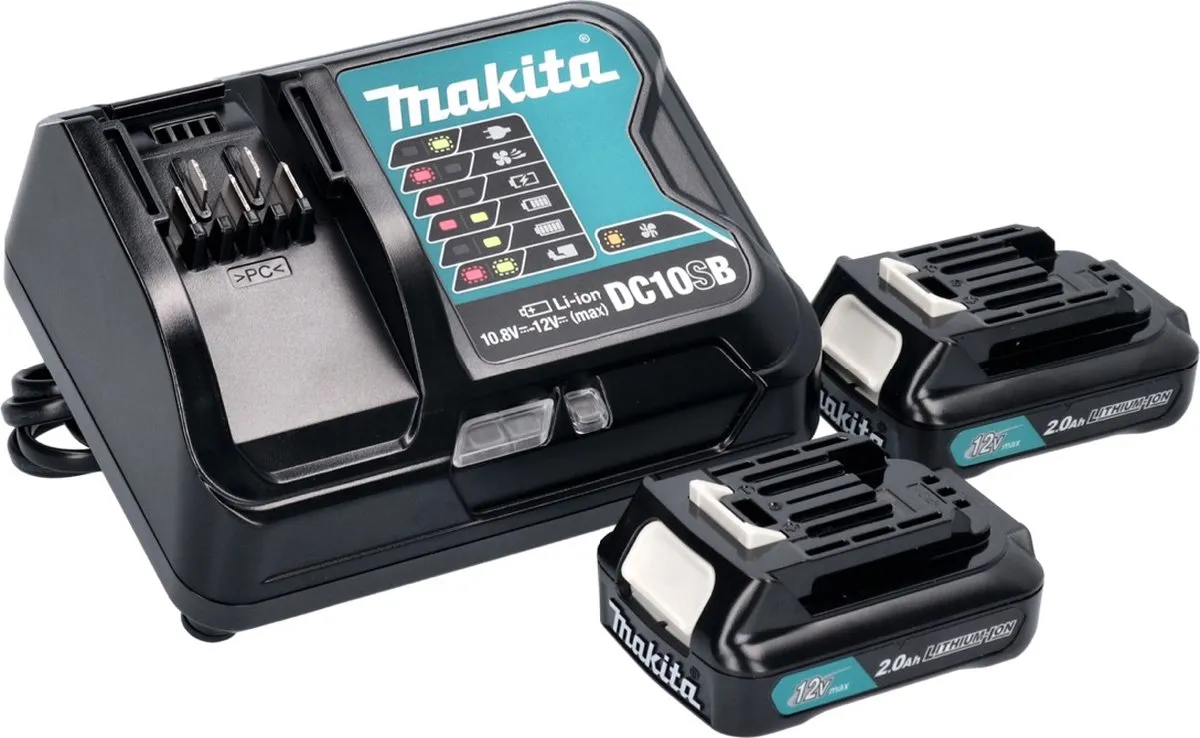 Makita HP333DSAX1 Klopboor-/schroefmachine - 2x accu - 21 standen - afbeelding 6 van 6