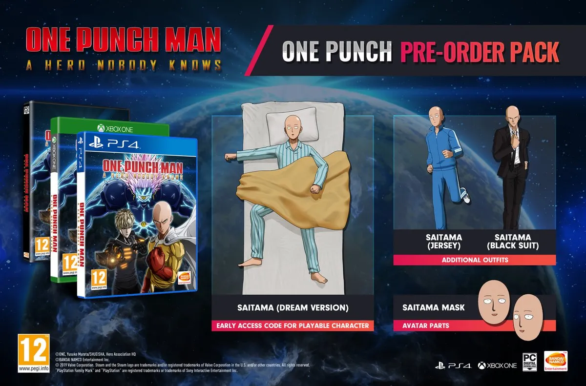 Bandai Namco One Punch Man A Hero Nobody Knows Xbox One - 3 Spelers
