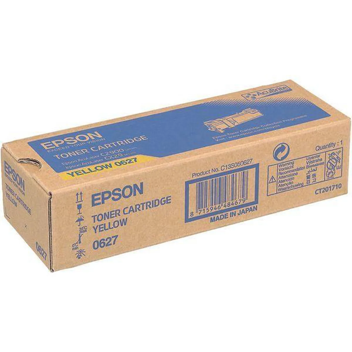 Epson S050627 Tonercartridge Geel - 2500 pagina's