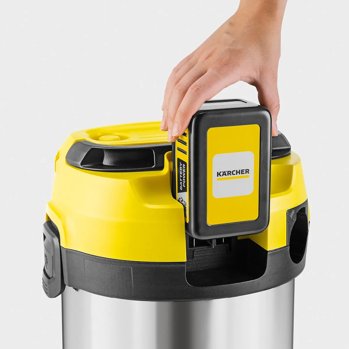 Kärcher WD 3-18 S Battery Set Nat- en Droogzuiger 18V - 17L