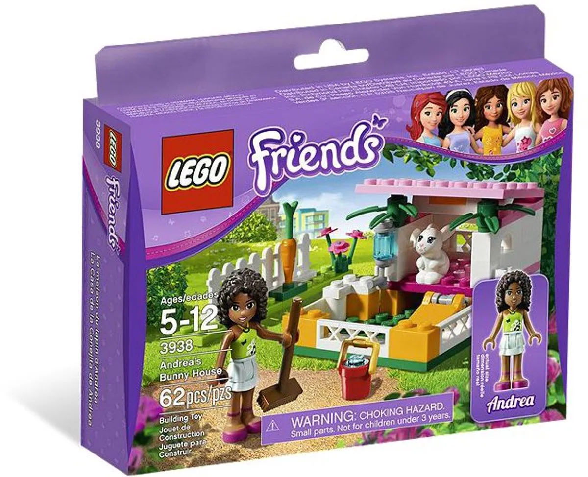 LEGO Friends Adrea's Konijnenhok 3938