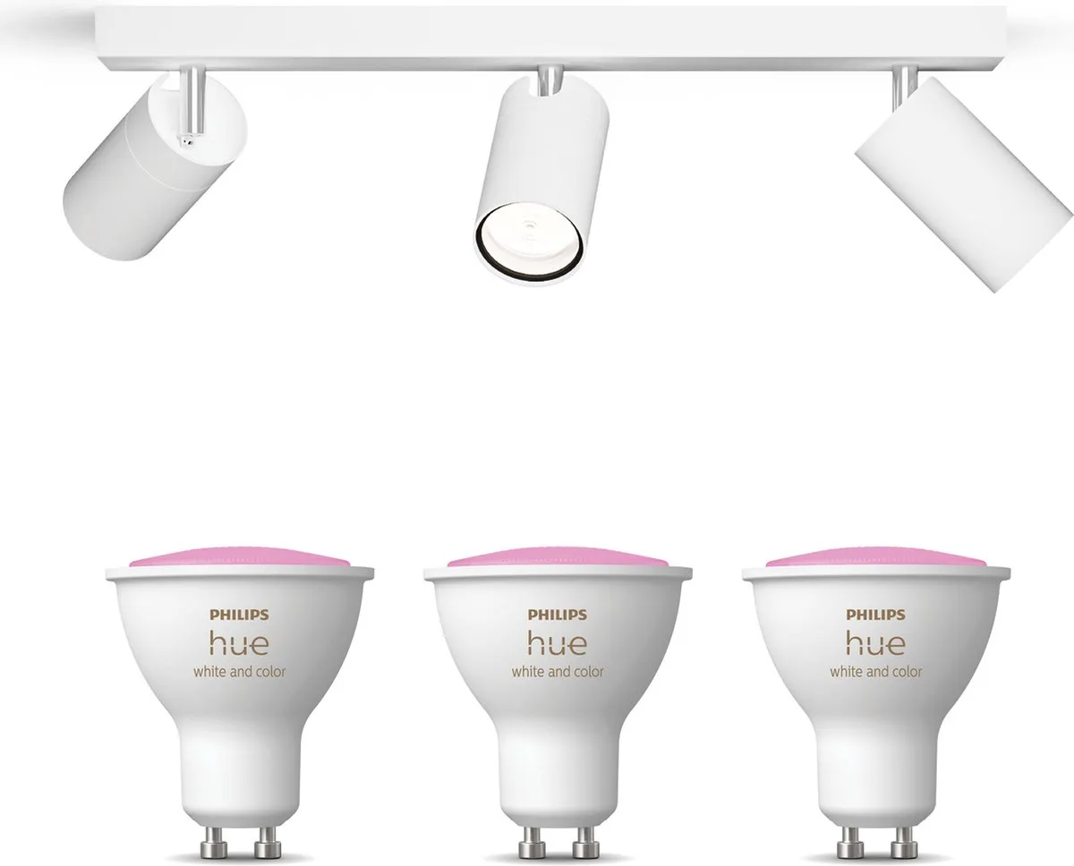 Philips Hue Idris Opbouwspot 3x GU10 RGBW